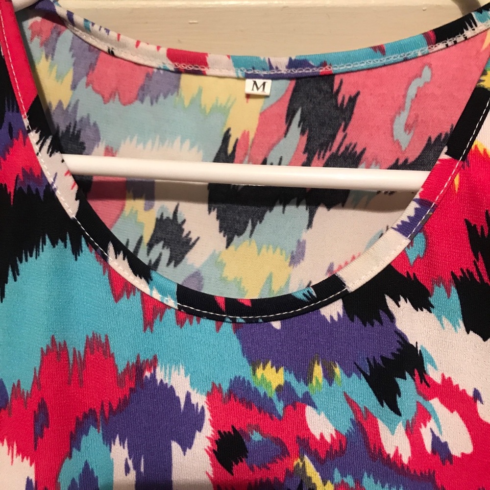 Maxi dress multi color